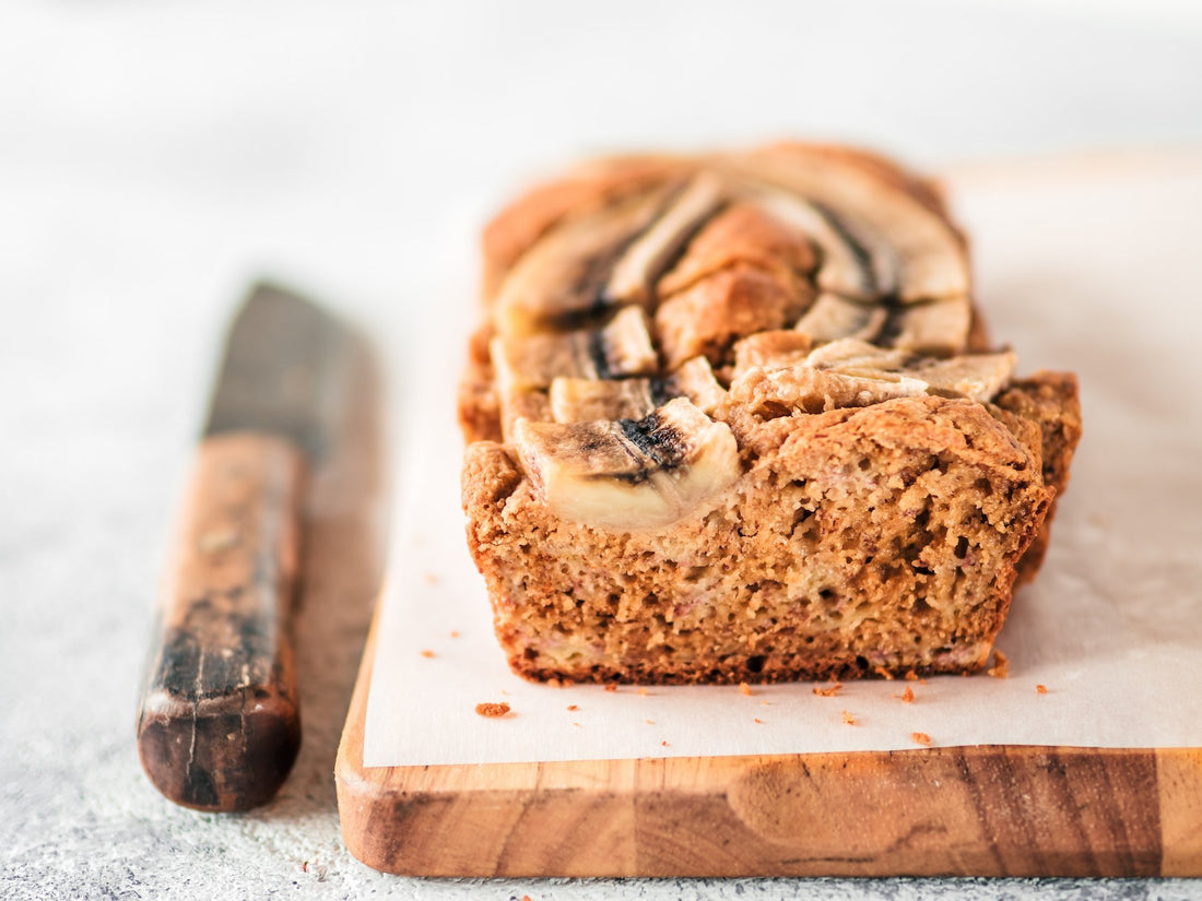 Level Up and Lighten Up Your Banana Bread - No Oil, No Sugar, No Gluten, No Problem!